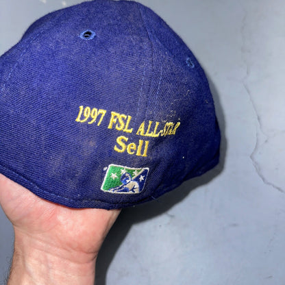 1997 All Star Vero Beach Dodgers New Era 59Fifty  Baseball Fitted Cap Hat 7 1/8