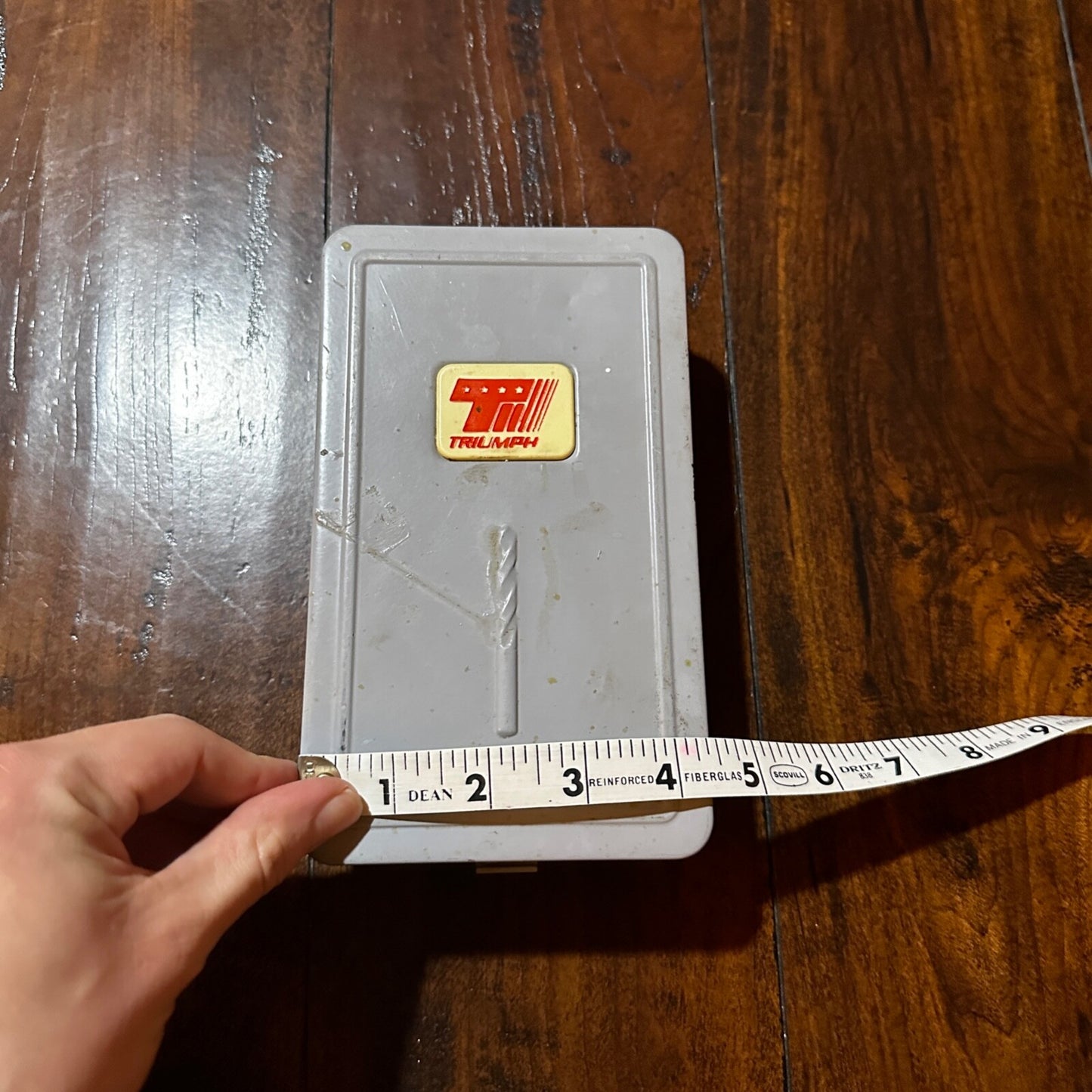 Triumph Drill 60 Piece Bit Set USA Industrial Grade Vintage Tools 1970s With Cas