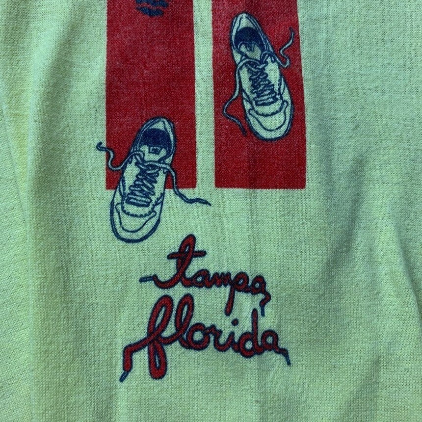 Vintage Nike T Shirt USA Rare Florida Ross Geisha Gasparilla Running Long Sleeve