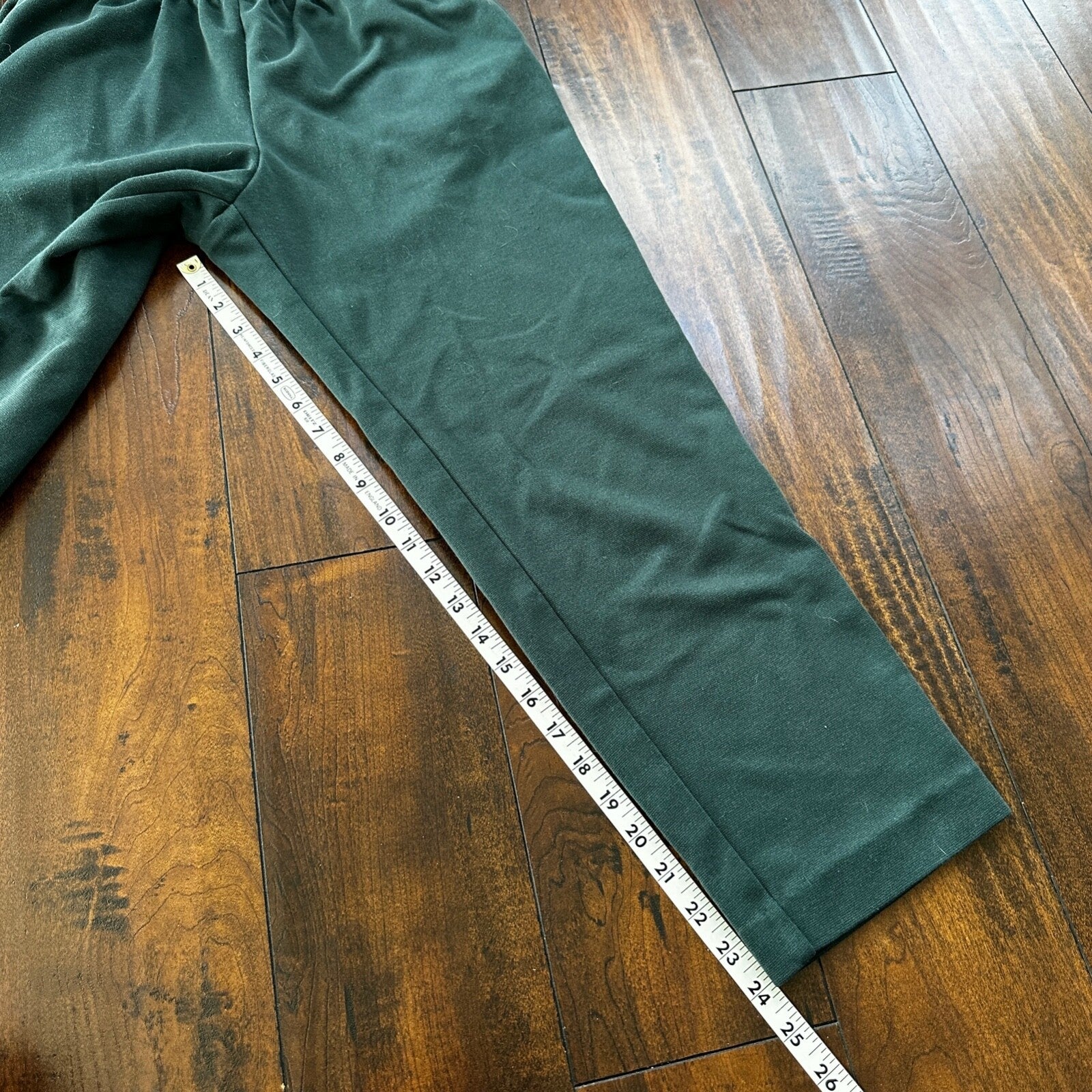 VTG Alfred Dunner Women Pull On Classic Fit Pants Sweatpants USA 90s Green