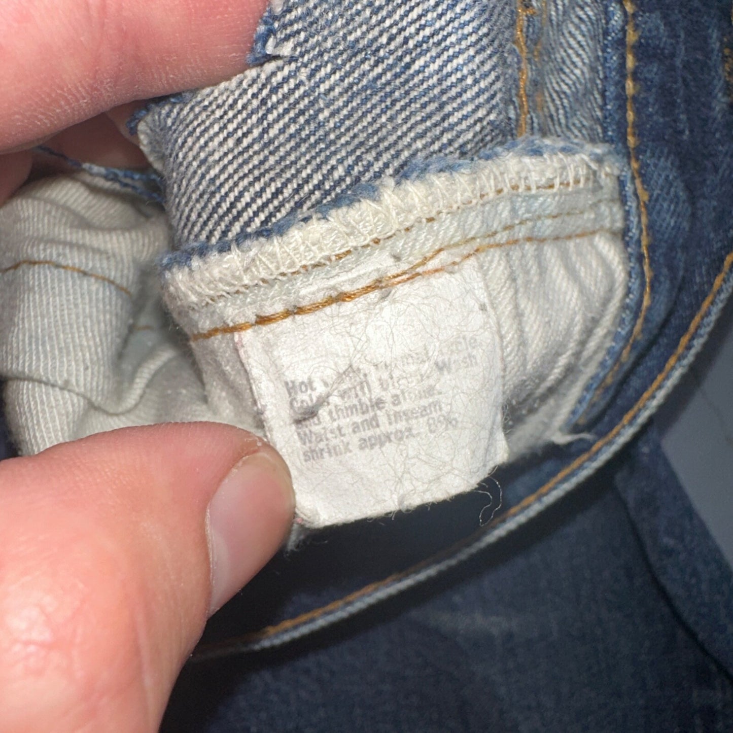 Levis 501 Vintage 80s Redline Selvedge USA XX Jeans Bootcut 33x36 Act 30x33