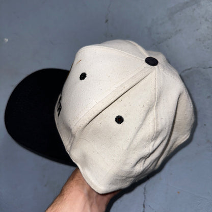 Gerlinger Oregon VTG Hat Cap Snapback Construction PDX Toys Builds White Black