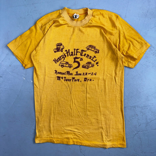 Oregon Wild Text Mctyre VTG T Shirt XL 80s Cars Trucks 1980s Rockabilly Text USA