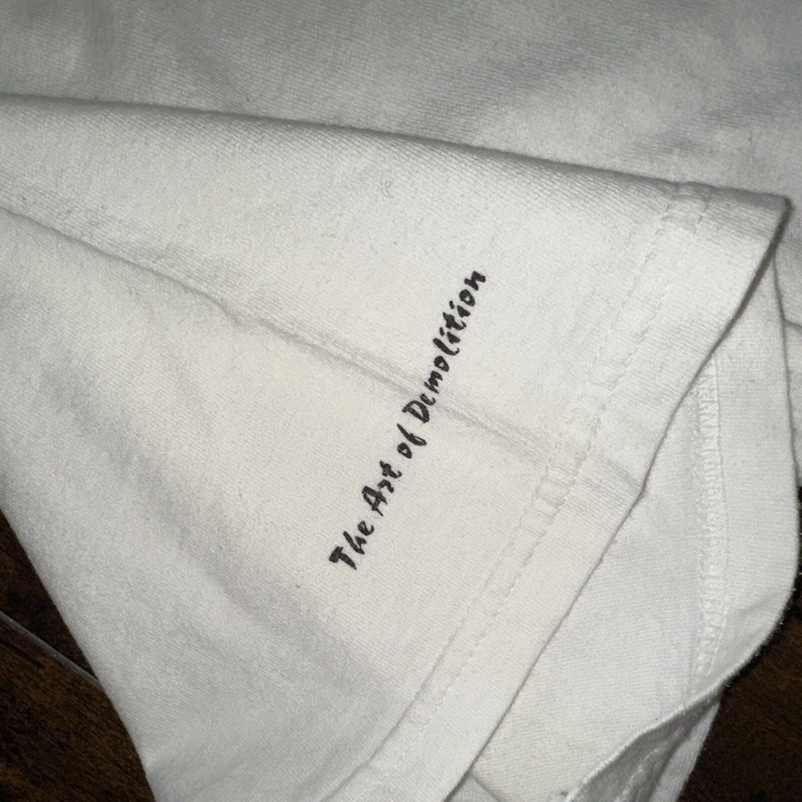 Art Of Demolition Vintage T Shirt 90s Destruction Working Staton Building Rap T