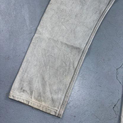 Levis 501 Vintage 90s UK Straight Leg Jeans Blue Light Wash 38x36 Act 37x30