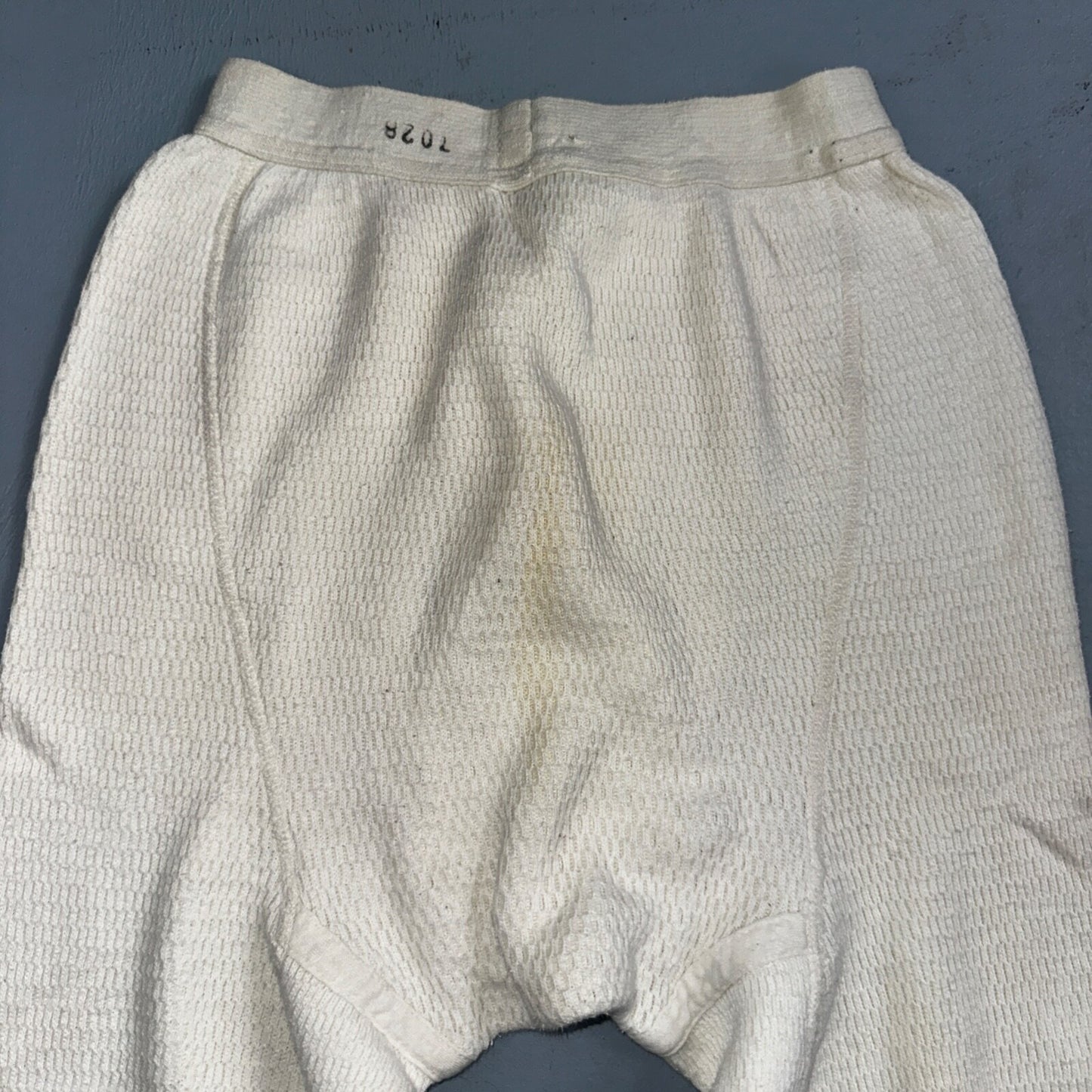 VTG J. C. Penny 100% Cotton Pants Thermal Underwear 30 1950s 1960s Rockabilly