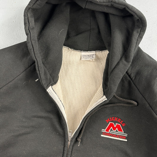 Camber II 2XL Chill-Buster Waffle Knit Heavyweight Thermal Black Double Face VTG