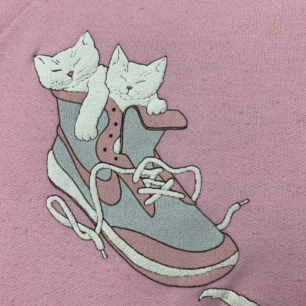 Nike Vintage Sweatshirt Mens T Shirt Pink Cats Cute Animals Canada Shoes Love