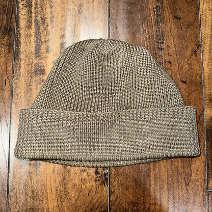 Vintage WWII Watch Cap Hat A-4 Rare Green Air Force Army 40s 50s Military OG WW2