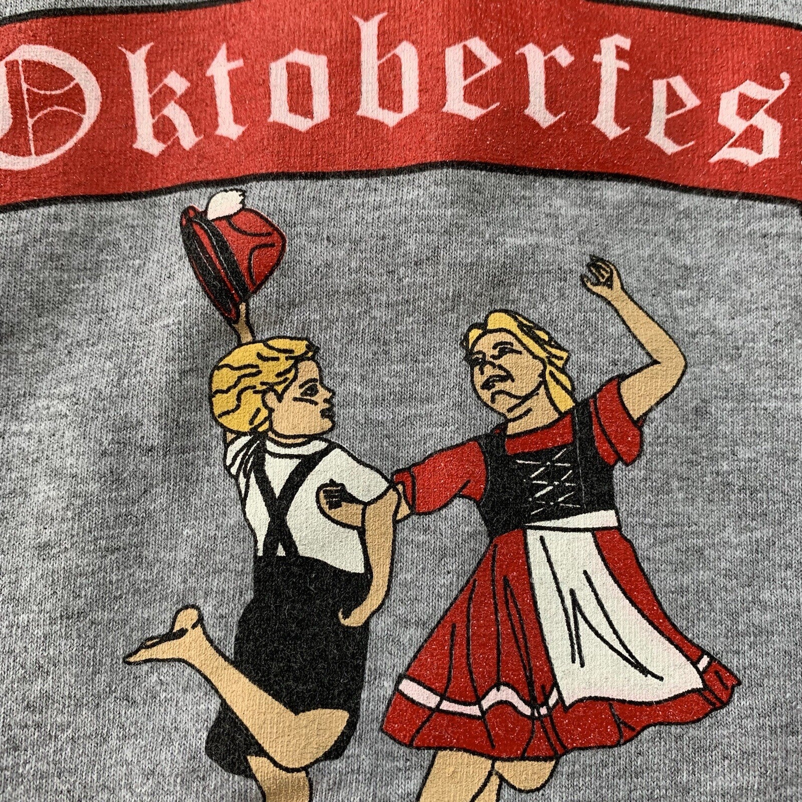 Oktoberfest October Fest Vintage T Shirt OREGON German Funny Rap Costume Y2K