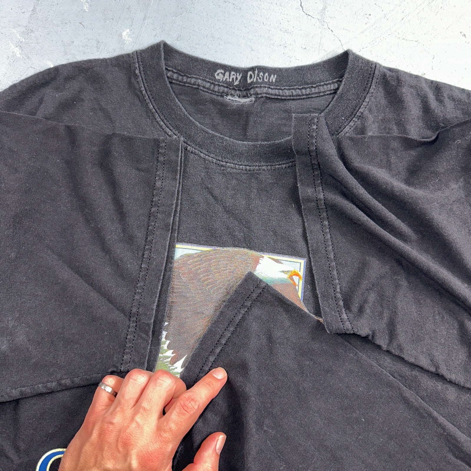 Oregon Eagle VTG T Shirt Forest Hiking USA Travel Portland Animal Hawks Y2K