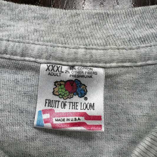 Silver Falls Music Festival VTG T Shirt FOTL 3XL USA Grey Friends Oregon PDX