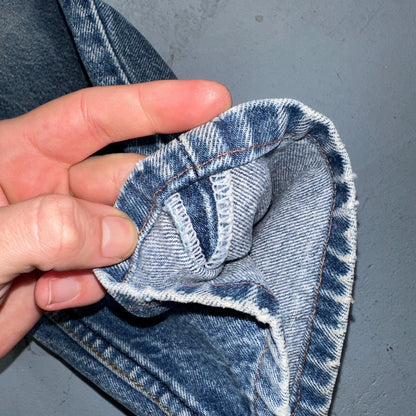 Vintage Womens Levis 29501 0115 Med Wash High Rise 501 Mom Jeans USA 38x28