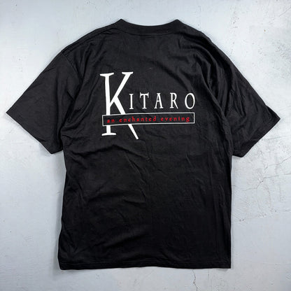 Kitaro 90s VTG T Shirt Single Stitch Music Band Japanese Rare Acoustic XL