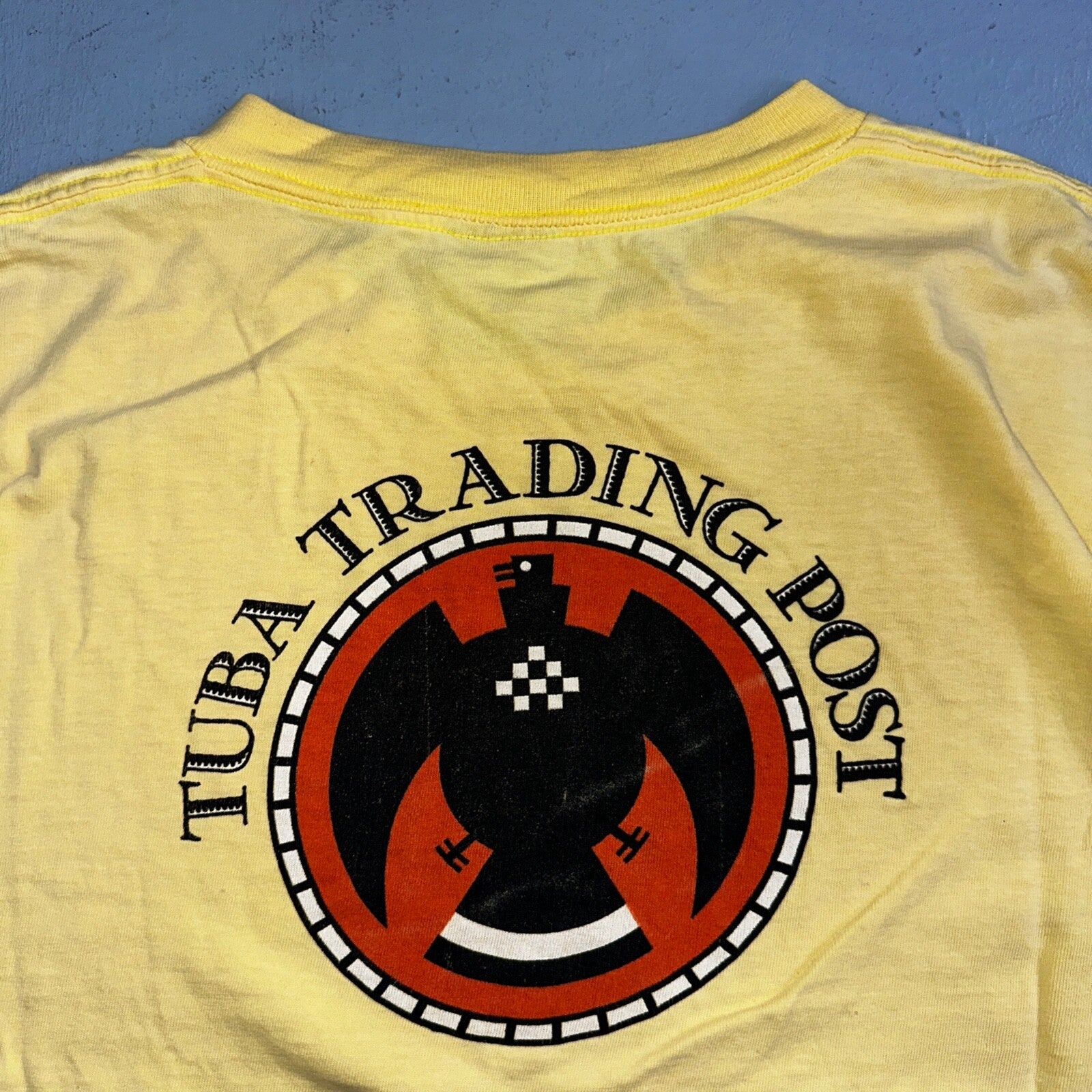 Tuba Trading Post Rare Oneita VTG T Shirt Music Orchestra Band Brass Instrument