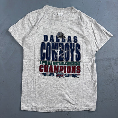 Dallas Cowboys Champions 1992 VTG T Shirt 90s Kids XL Rock Football Sports Youth