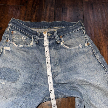 Levis 501 XX Big E True VTG 40s 50s Redline Selvedge Denim Jeans 1940s 25x26