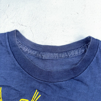 Puma Vintage 70s T Shirt Single Stitch Cat Cartoon Sneakers 1970s Graphic Sports