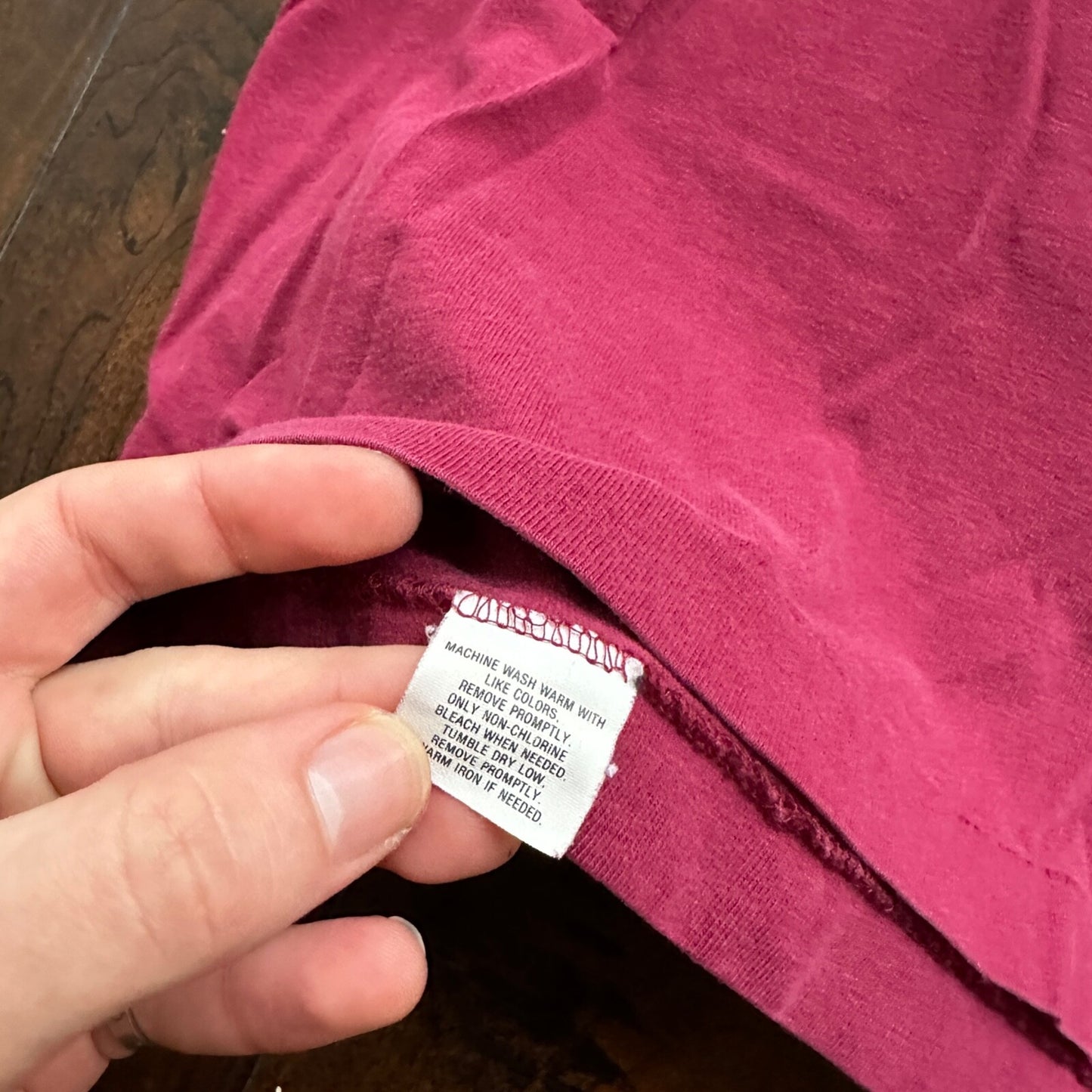 Jockey XL USA Vintage T Shirt Single Stitch lot of 2 White Maroon 1990s 90s Golf