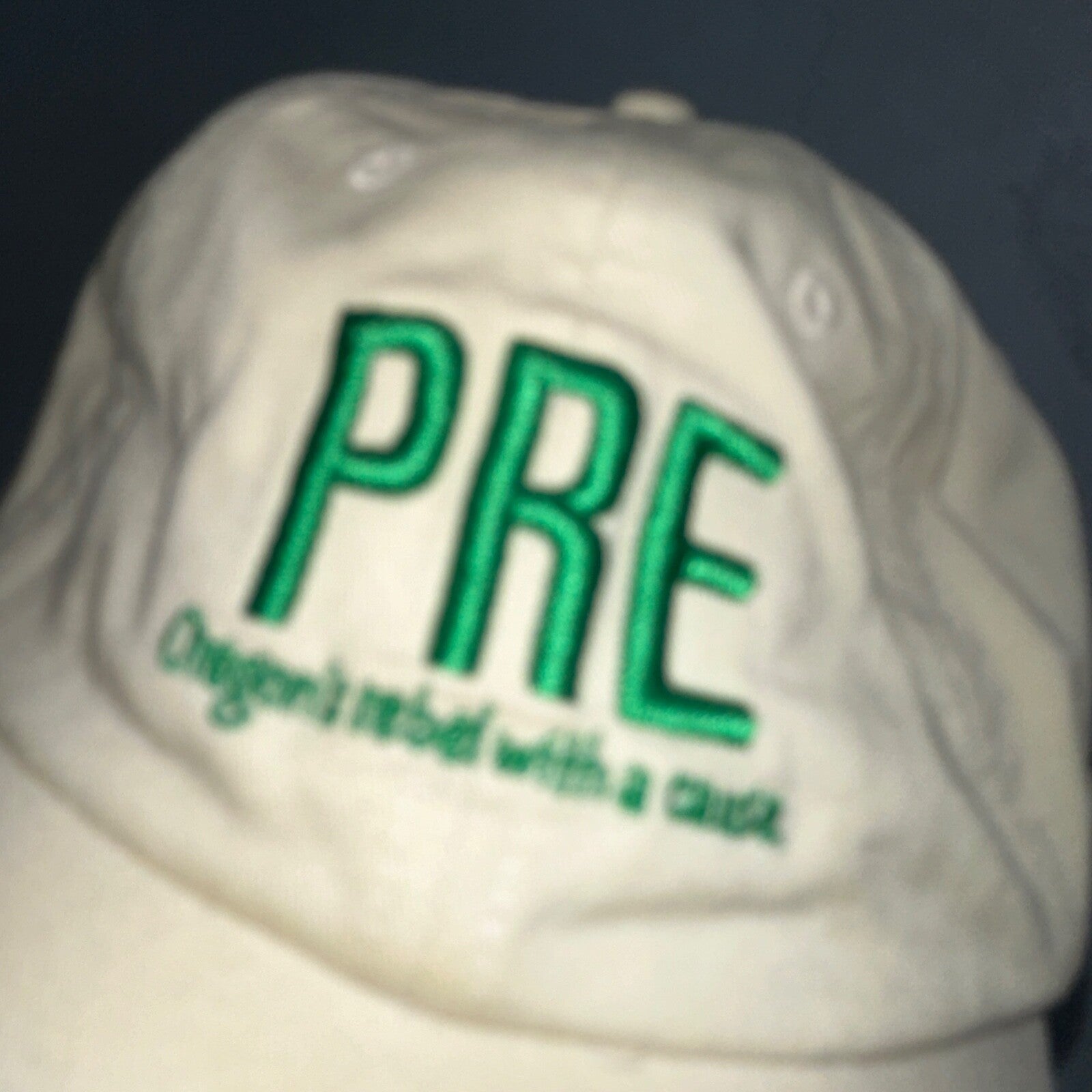 Nike GO PRE Vintage Hat Cap Strap Back Swoosh Stop Tailwind 90s Prefontaine