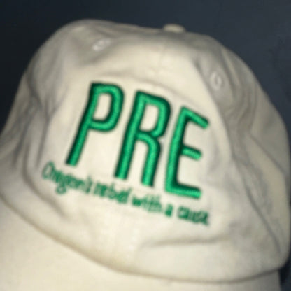 Nike GO PRE Vintage Hat Cap Strap Back Swoosh Stop Tailwind 90s Prefontaine