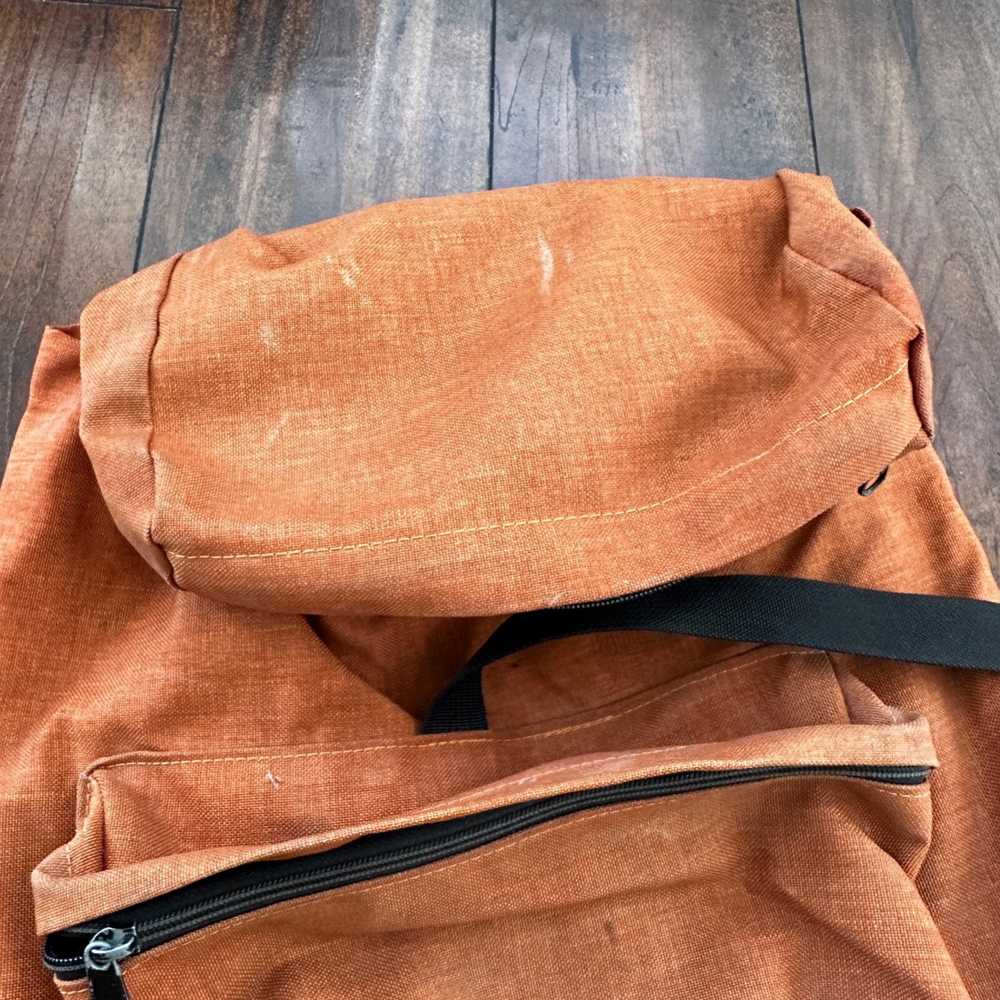 Alpenlite Vintage Hiking Camping Backpack Orange Ventura California 70s 80s Pack