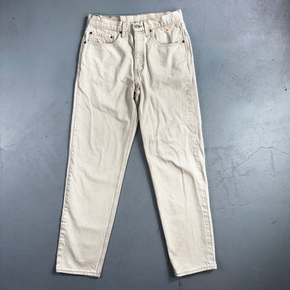 Levis 550 Vintage 90s USA Red Tab Jeans 32x34 White Wash 501 Act 30x32