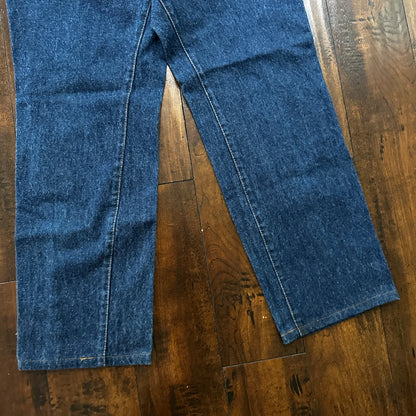 Vintage Levis 501 Jeans Womens 28x28 Denim USA Dark Wash Tapered 18501-0115