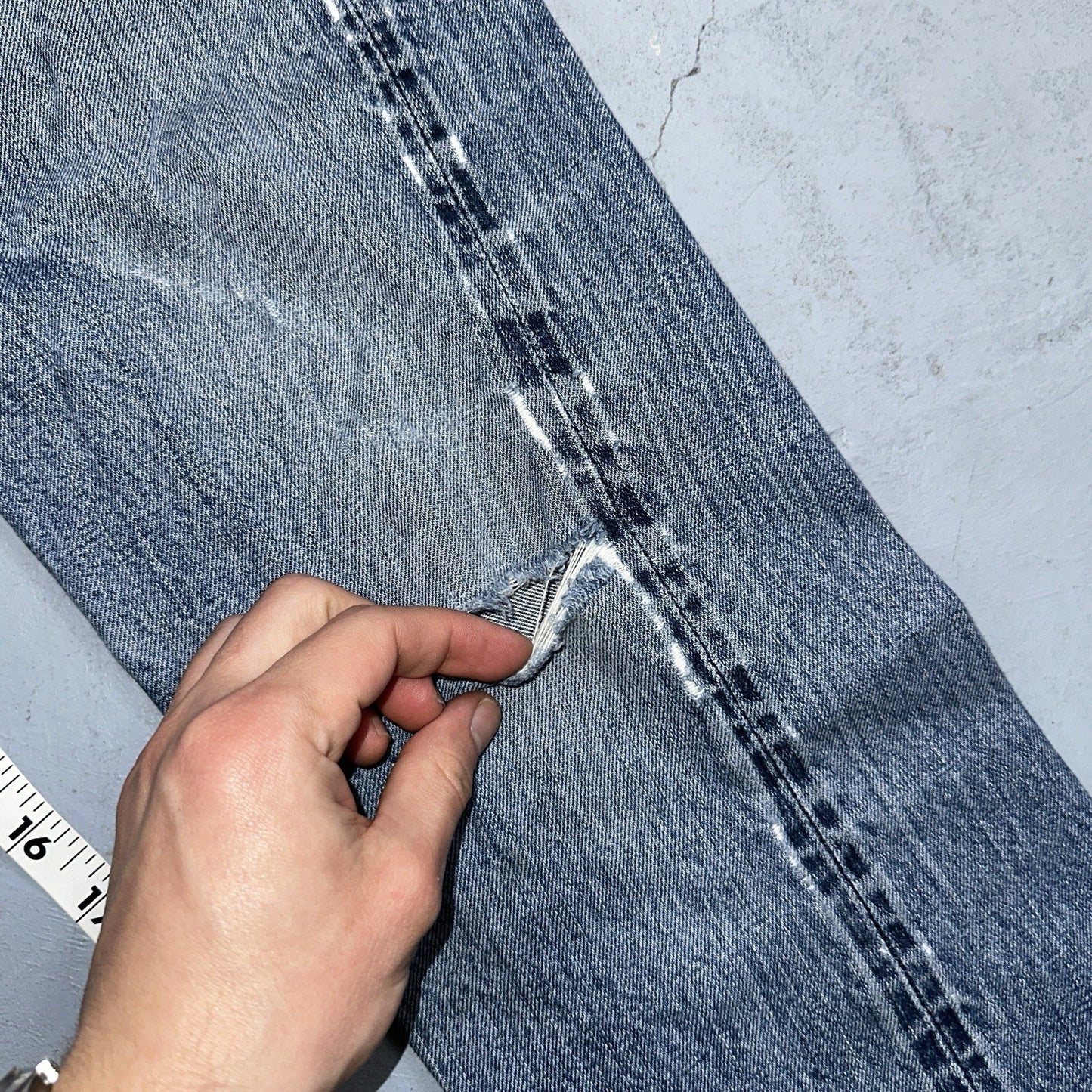 Levis 501 Big E Vintage 60s Redline Selvedge USA XX 1960s Jeans 66 Act 26x31