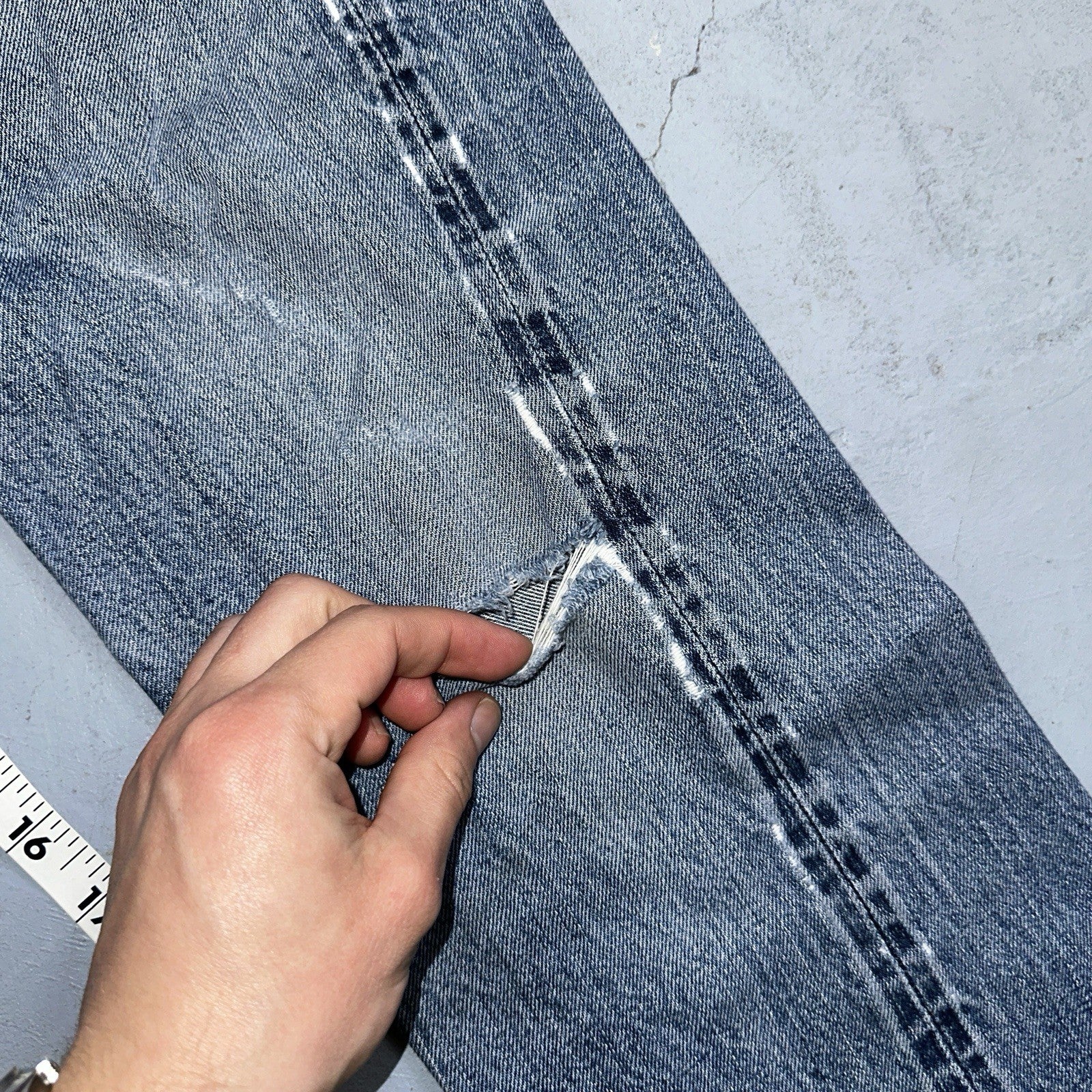 Levis 501 Big E Vintage 60s Redline Selvedge USA XX 1960s Jeans 66 Act 26x31