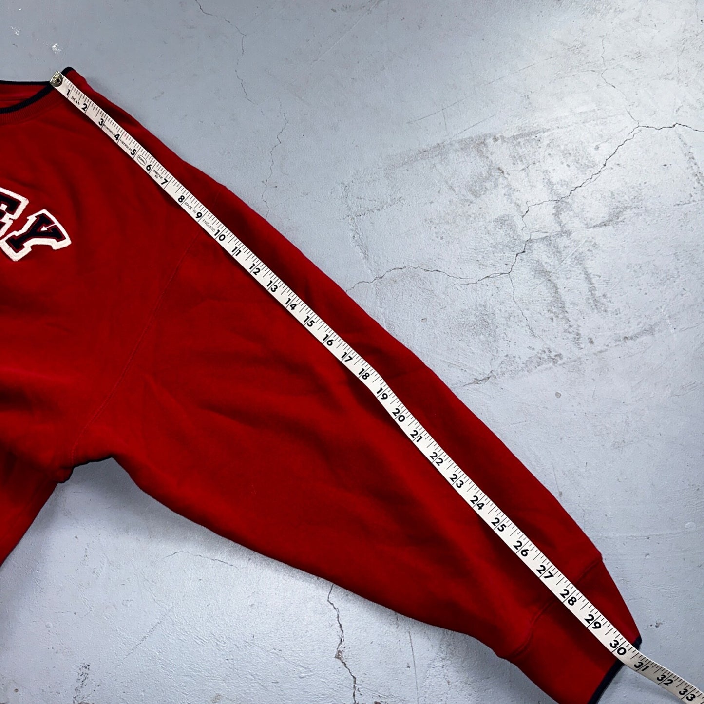 Disney Mickey Mouse VTG Sweatshirt Size XL Red Crewneck Disneyland USA 90s