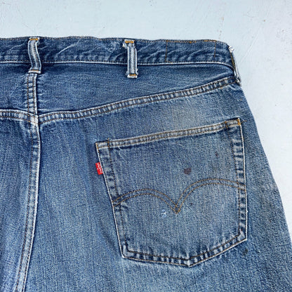 Levis 501 Vintage 70s SS Redline Selvedge USA XX Jeans Med Wash 48x30 Act 44x24