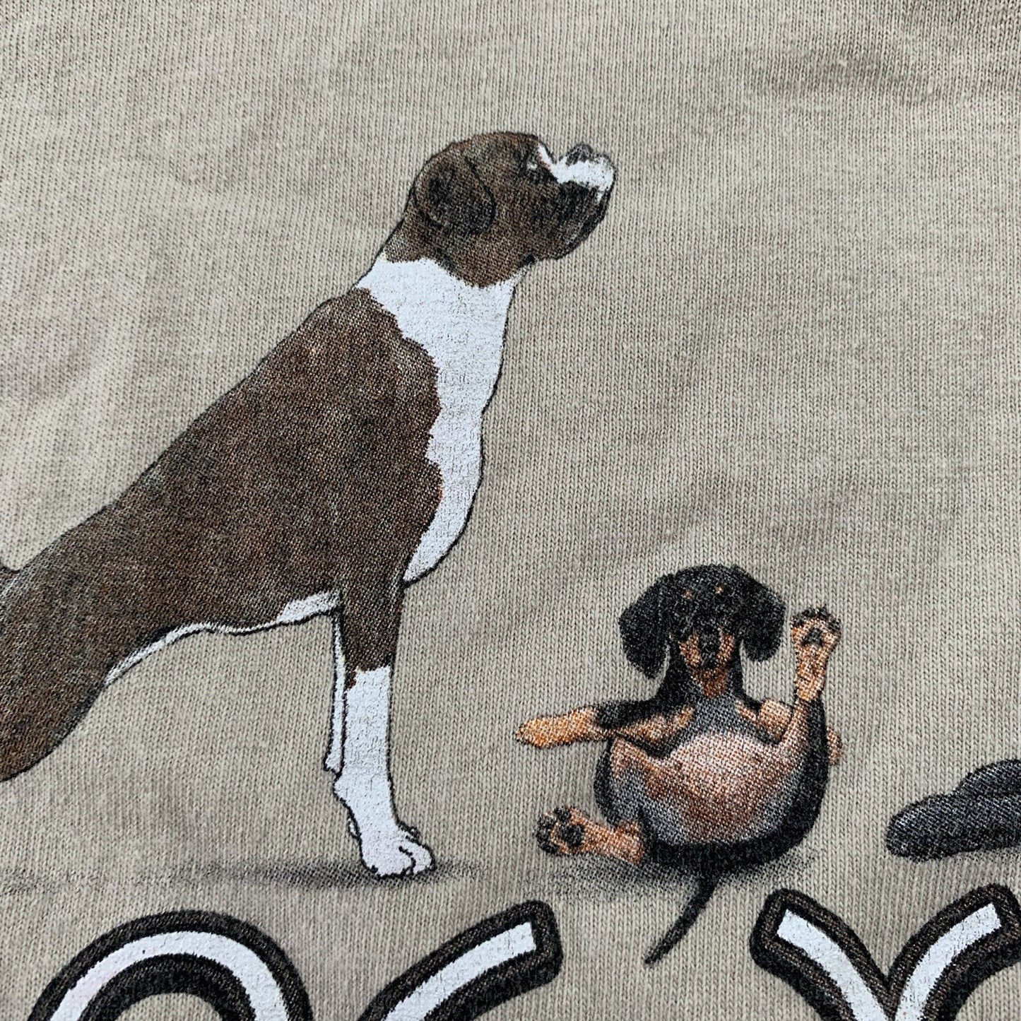 Dog Yoga Vintage T Shirt 90s Style Animals Cute Funny Y2K Sports Rap Cats