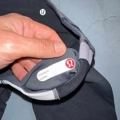 Lululemon Women Black Full Groove Flared Pant Small Yoga Stretch Cute