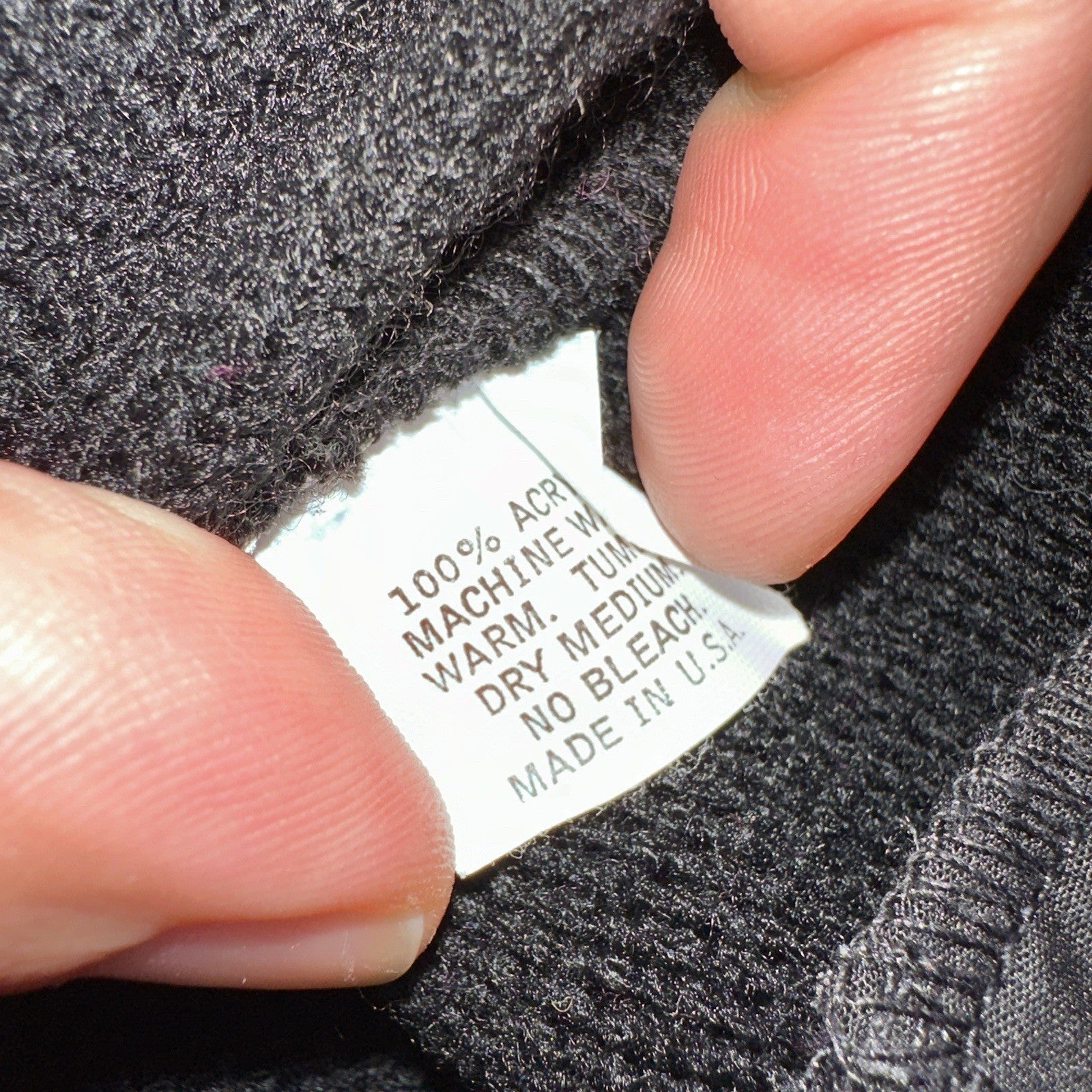 Vintage 1990s Dehen Varsity Letterman Cardigan Sweater Size 44 Black 1992 NS