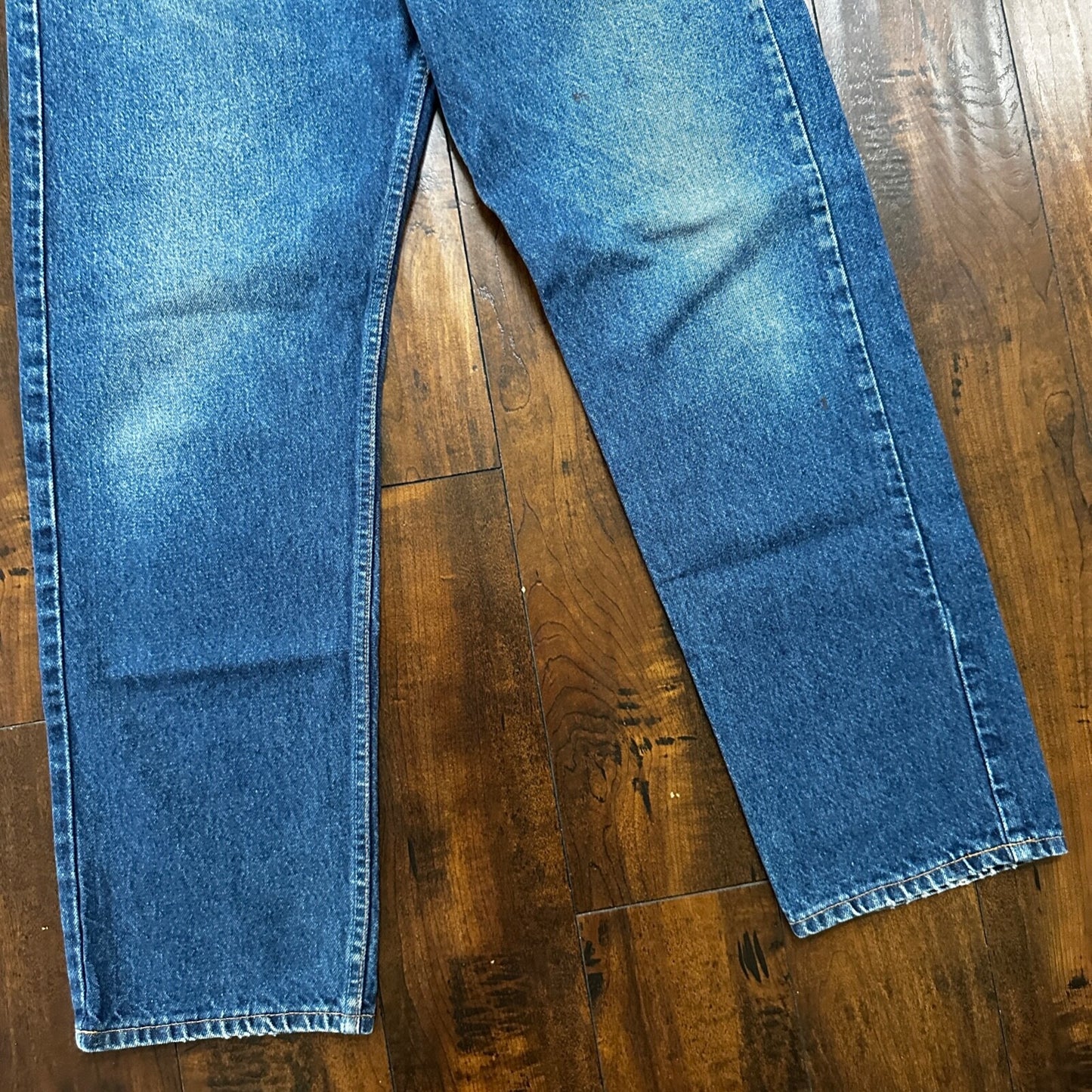 Vintage 90s Levis 505 Jeans Mens 38x30 Orange Tab Denim Canada 40505 35x29