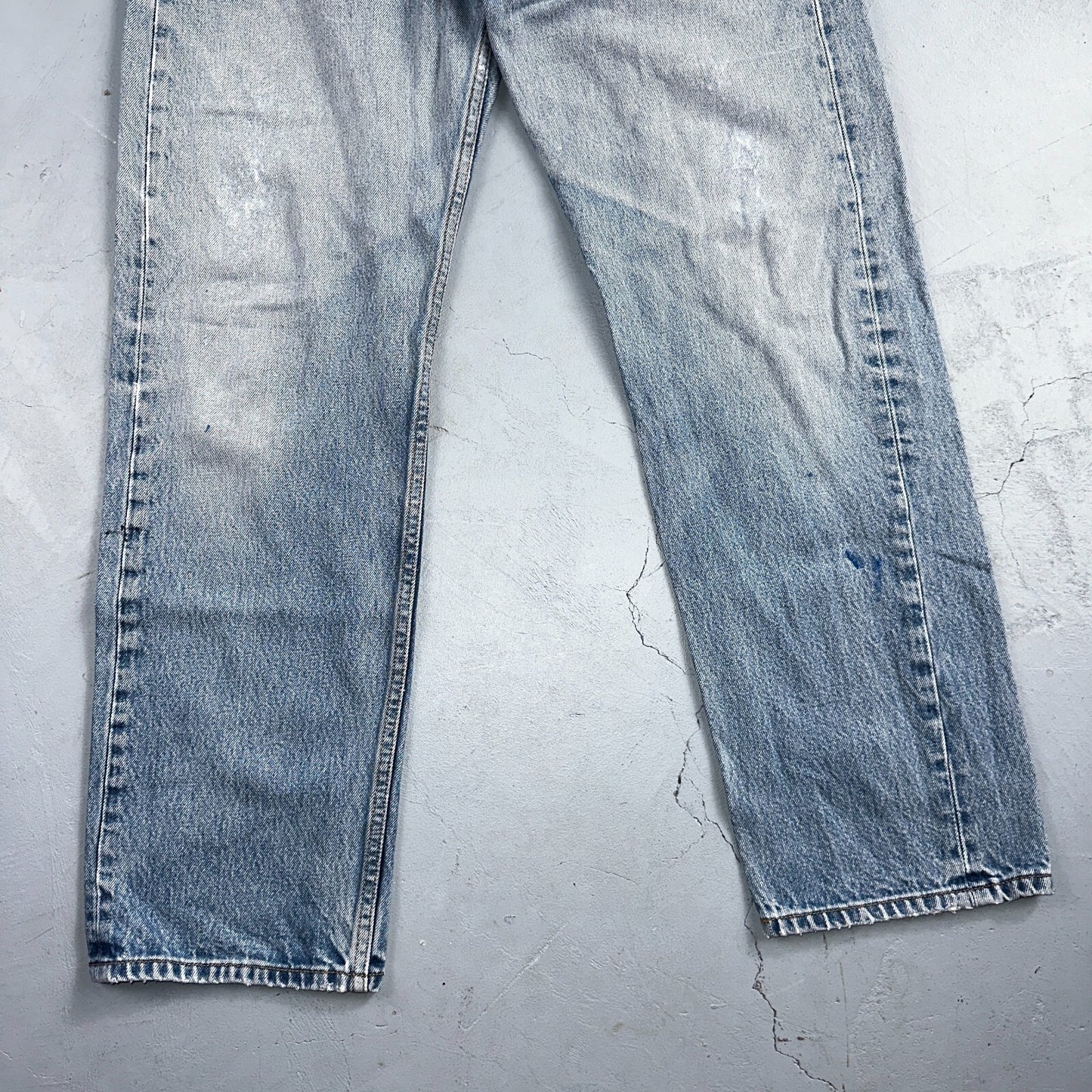 Levis 501 Vintage 90s XX Straight Leg Jeans Y2K Light Wash 36x34 Act 33x29