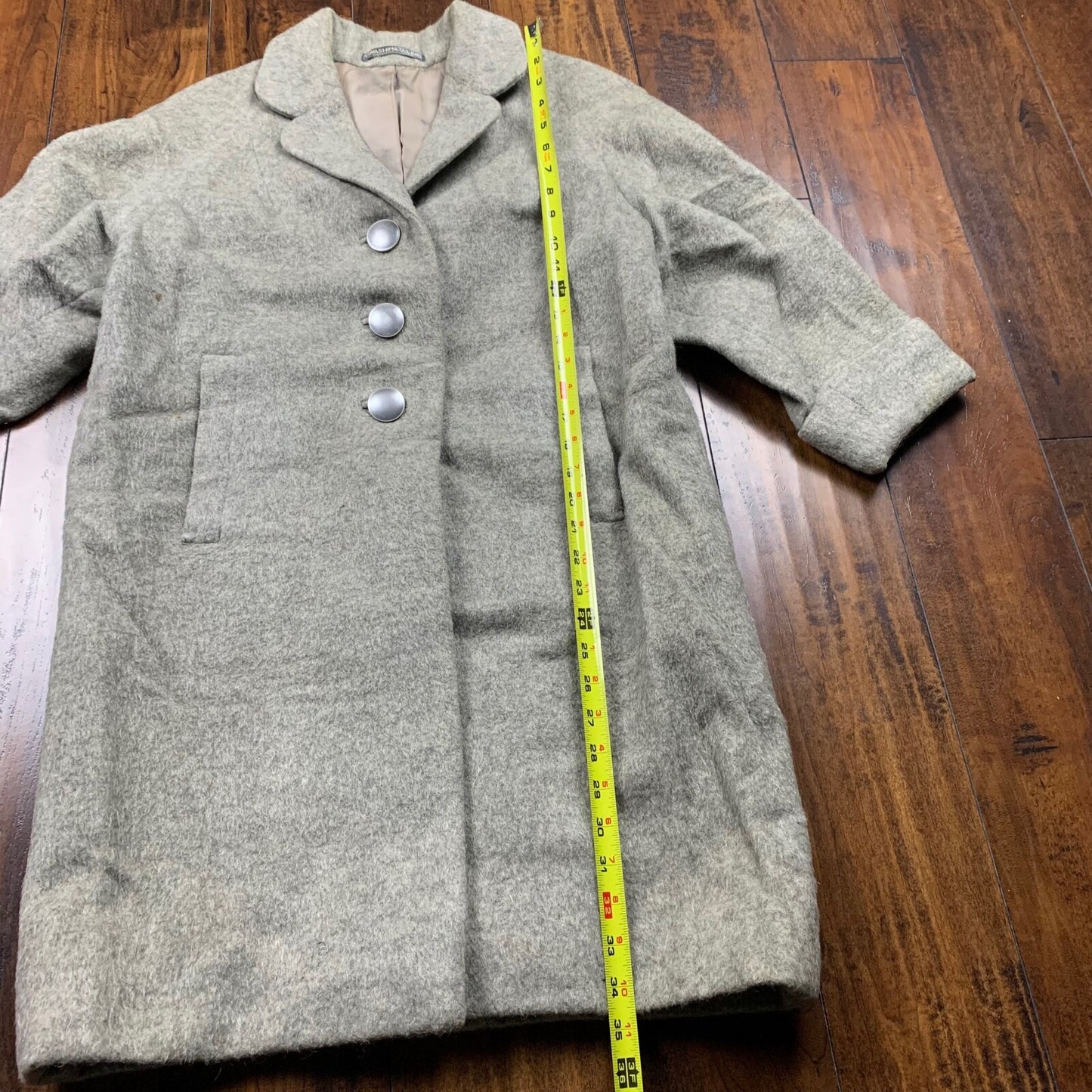 Vintage USA Rockabilly Womens Jacket Japan Wool 60s 70s Top Coat Warm Sanforized