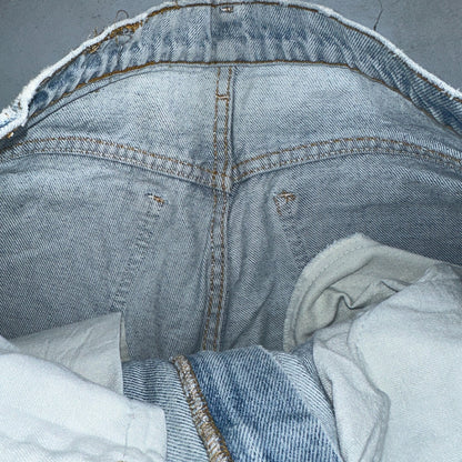 Levis 517 Vintage 80s USA Orange Tab Bootcut Flare Blue Jeans Talon Act 29x28