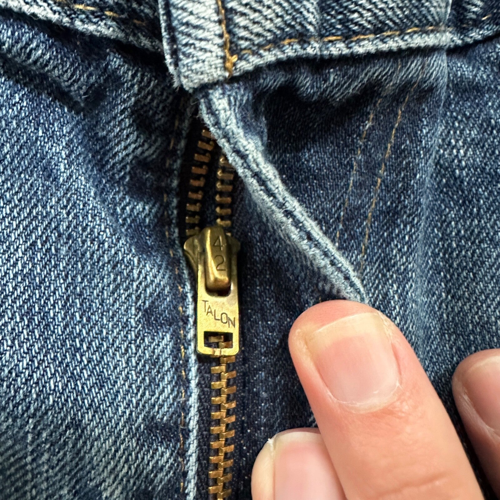 Levis LVC Big E VTG 90s Redline Selvedge Denim 505 Jeans USA Thrashed 36x34 501