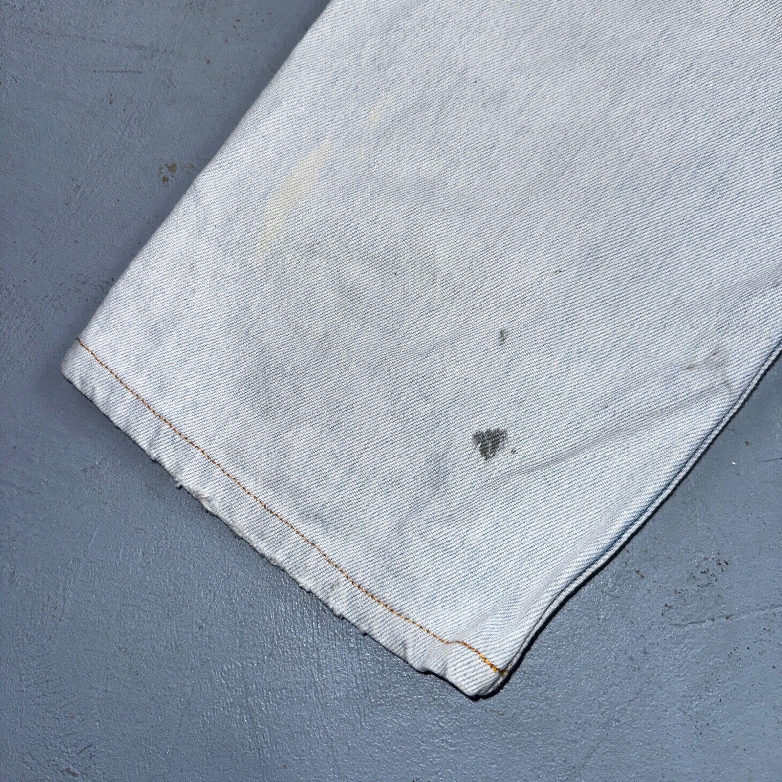 Levis 501 Vintage 90s USA XX Straight Leg Jeans Blue Light Wash 32x34 Act 29x26