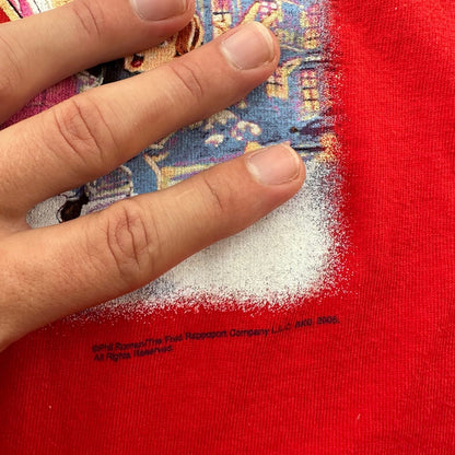 Christmas Grandma Got Ran Over By A Reindeer Vintage T Shirt Music Rap Movie TV