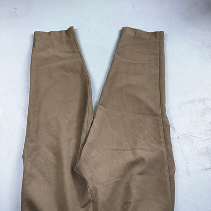 VTG Brown Casual Pants Cropped 26 Capri Y2K VTG Every Day Comfy