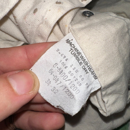 VTG Washington Dee Cee Thrashed Overalls Carpenter Bibs Workwear Painter Paint