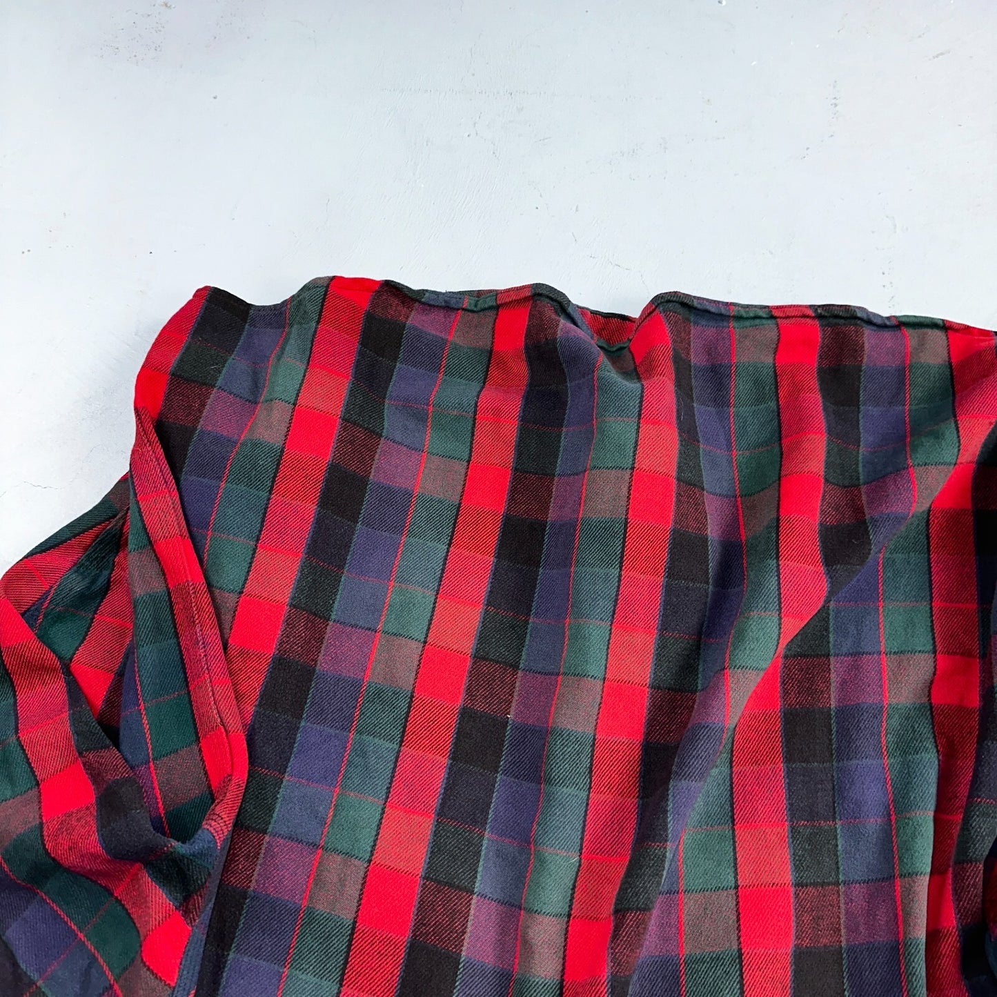 Carhartt Shirt Mens 2XL Red Buffalo Plaid Button Down Long Sleeve Distressed