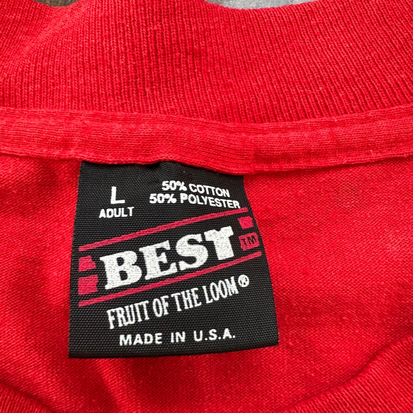 Dogs Howling At The Moon 90s Vintage T Shirt Red Cool Animals Love Cute Wolf