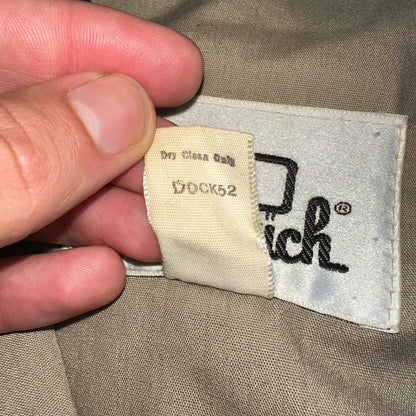 VTG Woolrich USA Mountain Parka Shell Jacket Blue Hiking 1970s 70s Blue Large