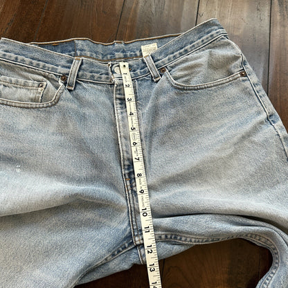 Levis Jeans Mens 34x30 Blue Relaxed Fit Straight Leg VTG 501 Denim Y2K 90s 32x26