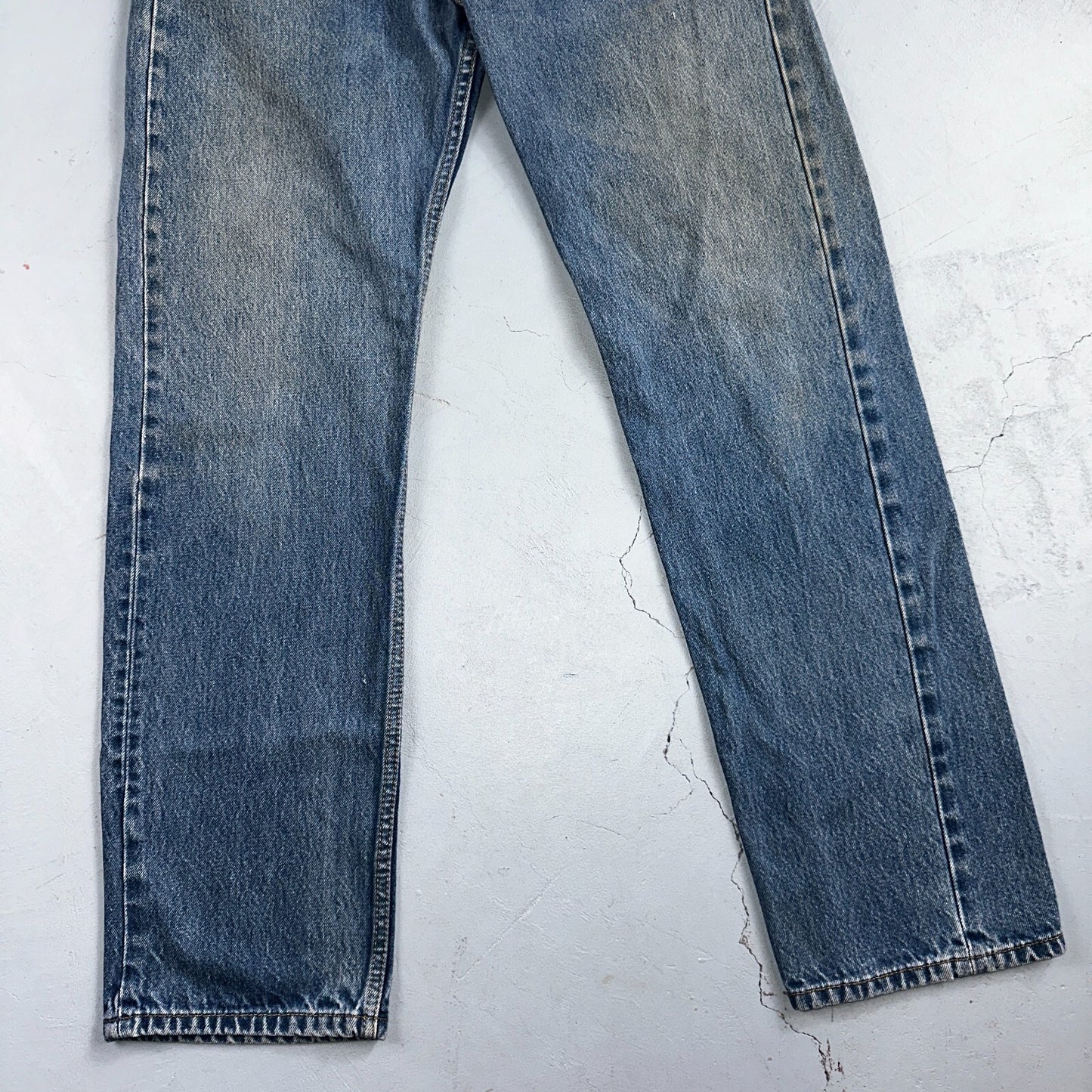 Levis 501 Vintage Y2K XX Straight Leg Jeans 90s Blue Med Wash 34x36 Act 31x31
