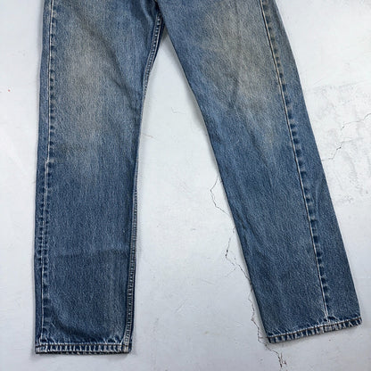Levis 501 Vintage Y2K XX Straight Leg Jeans 90s Blue Med Wash 34x36 Act 31x31